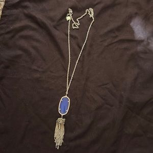 Necklace with tassels
